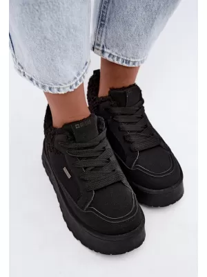 Oameni de zăpadă pentru femei BIG STAR SHOES SS274104 NEGRU
