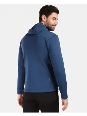 Hanorac pentru bărbați din fleece KILPI SEVELEN-M 1M0202KI ALBASTRU ÎNCHIS