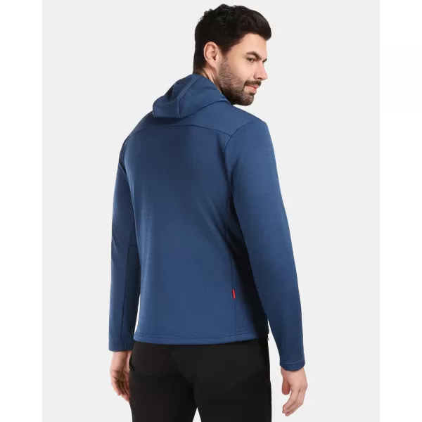  Hanorac pentru bărbați din fleece KILPI SEVELEN-M 1M0202KI ALBASTRU ÎNCHIS 