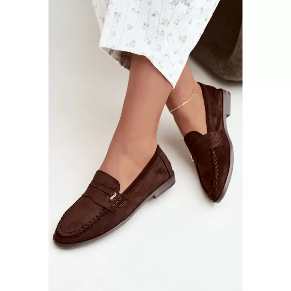  Mocasini de dama BOTO G523 CIOCOLATĂ 