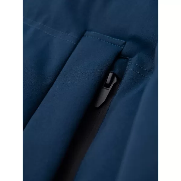  Parka pentru bărbați OMBRE OM-JALJ-0310 ALBASTRU MARIN 