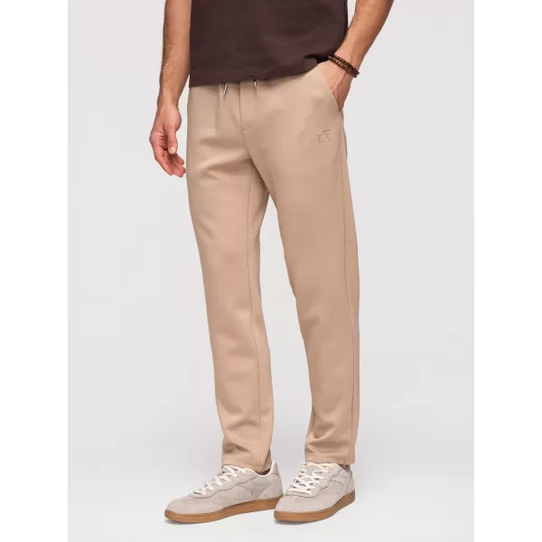  Pantaloni de trening pentru bărbați OMBRE OM-PSBC-0221 BEJ 