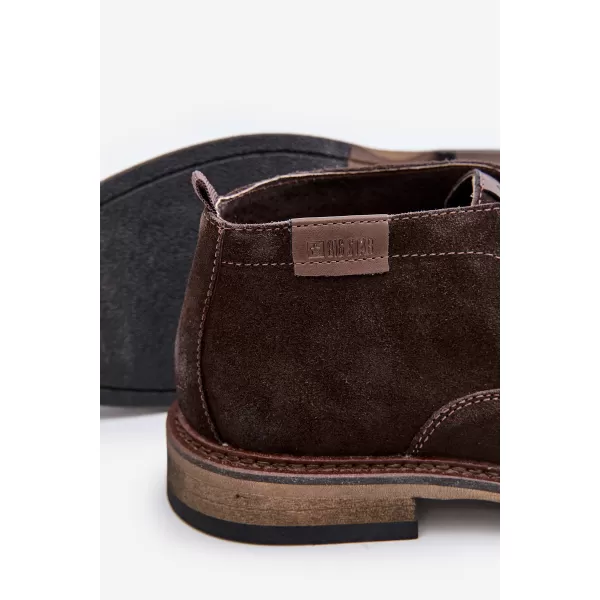  Pantofi pentru bărbați BIG STAR SHOES OO174145 MARO/BEJ 
