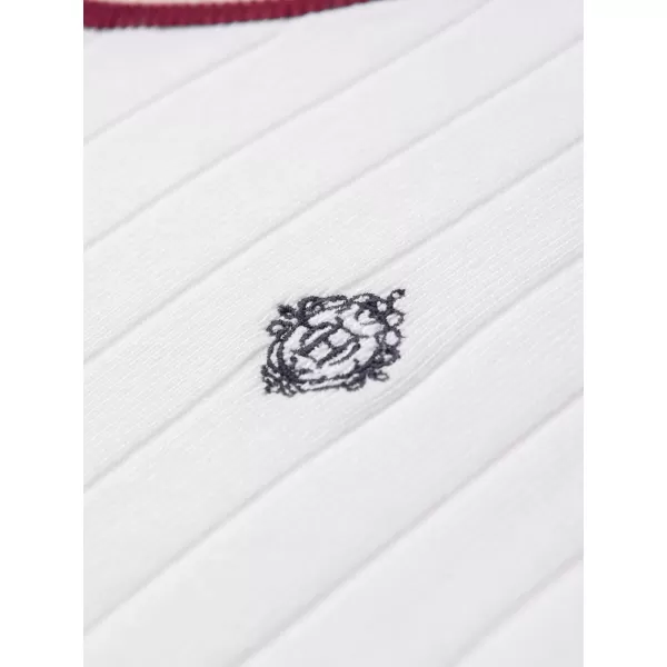  Tricou pentru bărbați OMBRE OM-TSCT-0266 ALB 