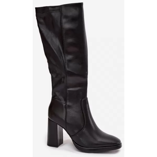  Cizme de dama BOTO QT127P NEGRU 