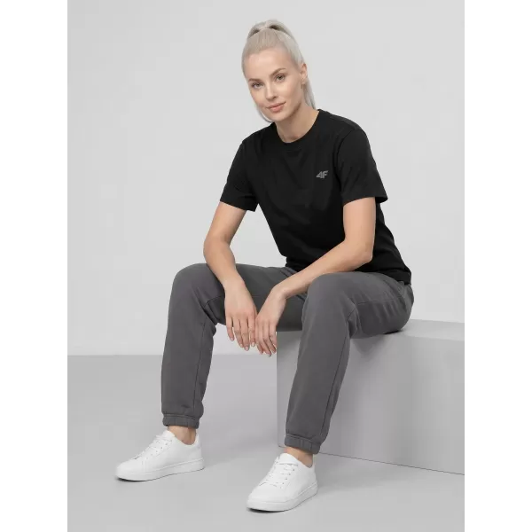 Tricou pentru femei 4F WMM00TTSHF3310 NEGRU ADÂNC 