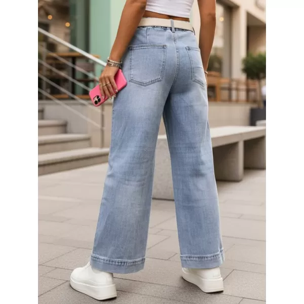  Pantaloni de dama DSTREET UY2958 ALBASTRU 