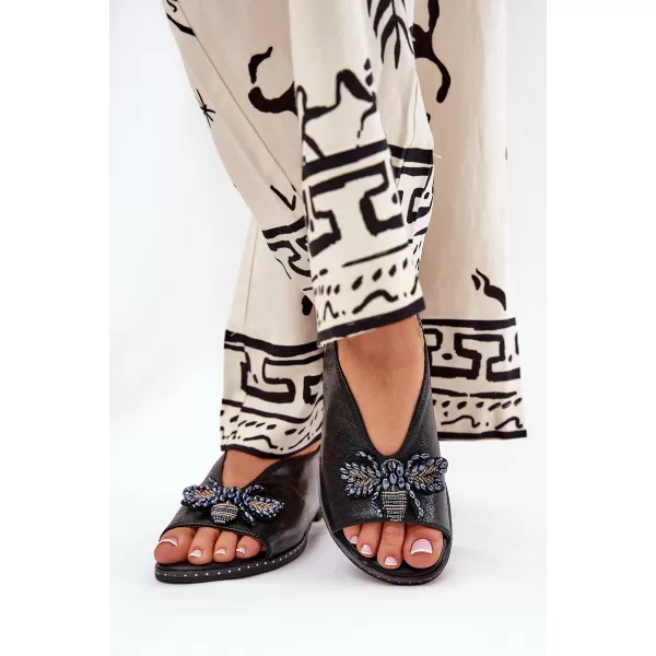  Sandale de dama BOTO RMR2060-22 NEGRU 
