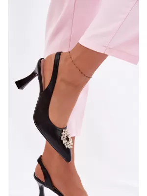 Sandale de dama VINCEZA 62277 NEGRU