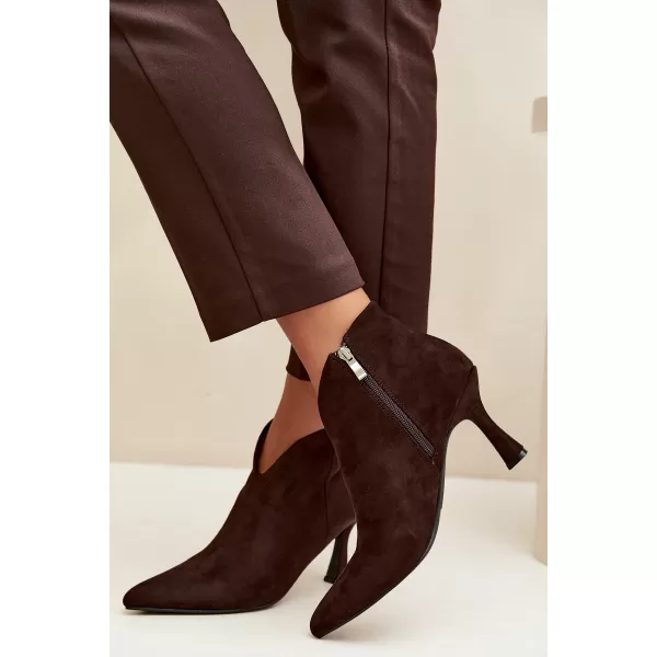  Botine de dama BOTO D-219 CAFEA 