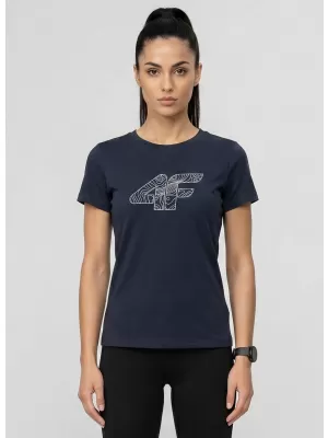 Tricou pentru femei 4F WMM00TTSHF3309 OBICEIURI