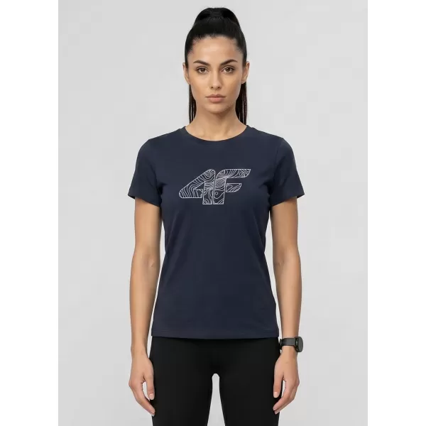  Tricou pentru femei 4F WMM00TTSHF3309 OBICEIURI 