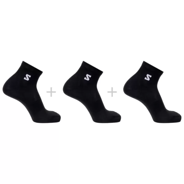  Șosete SALOMON EVERYDAY LITE QUARTER 3-PACK LC2911700 NEGRU 