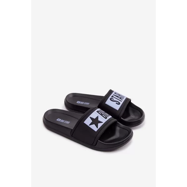  Papuci copii BIG STAR SHOES TT374A003 NEGRU/ALBASTRU 