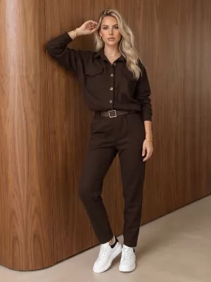 Set pentru femei DSTREET AY1237 MARO