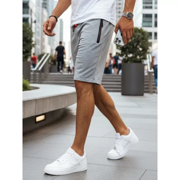  Pantaloni scurți pentru bărbați DSTREET SX2264 GRI DESCHIS 