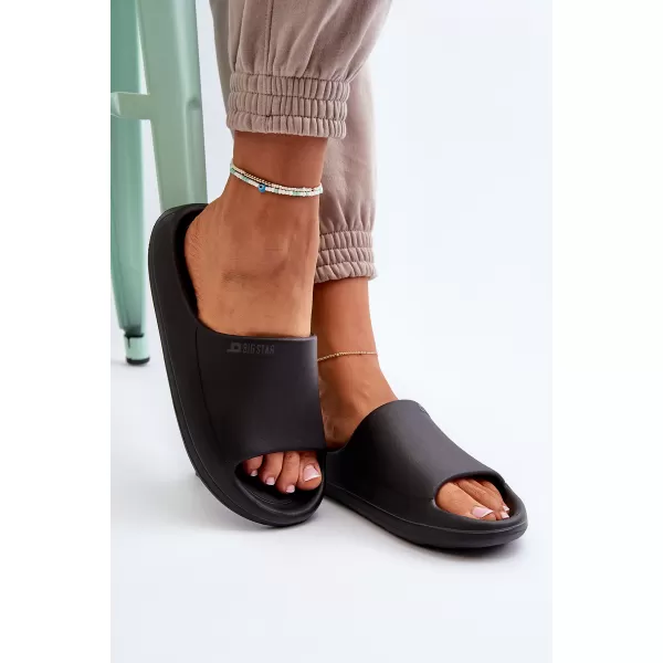  Șlapi de damă BIG STAR SHOES NN274A042 NEGRU 