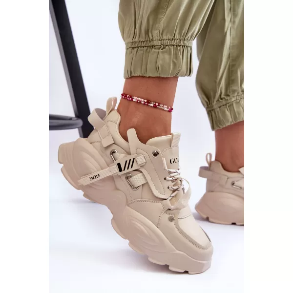  Pantofi sport de damă GOE MM2N4015 BEJ 