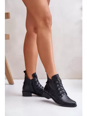 Pantofi de dama BOTO ASA198-21 NEGRU