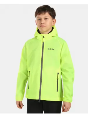 Geaca hardshell pentru copii KILPI JALUU-J 1J0180KI CHIHLIMBAR
