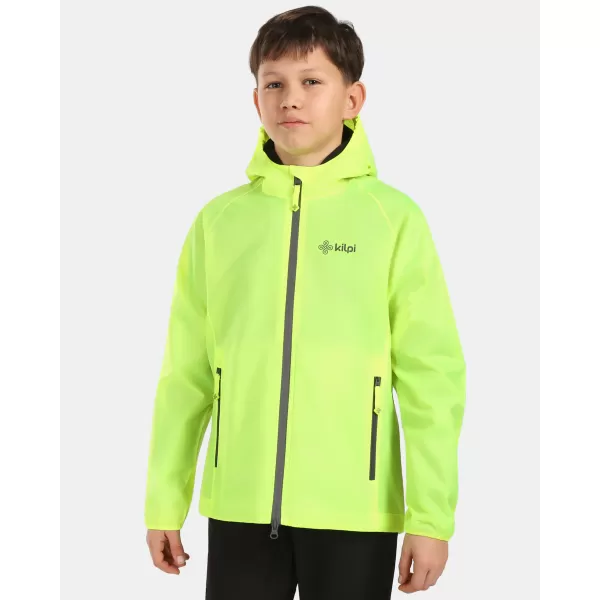  Geaca hardshell pentru copii KILPI JALUU-J 1J0180KI CHIHLIMBAR 