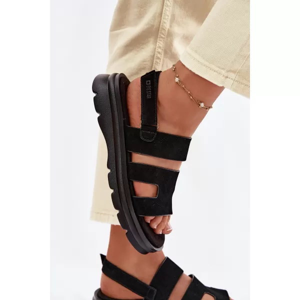  Sandale de dama BIG STAR SHOES TT274484 NEGRU 