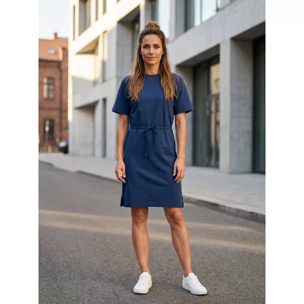  Rochie MALFINI MUSE 816 ALBASTRU MIEZUL NOPȚII 