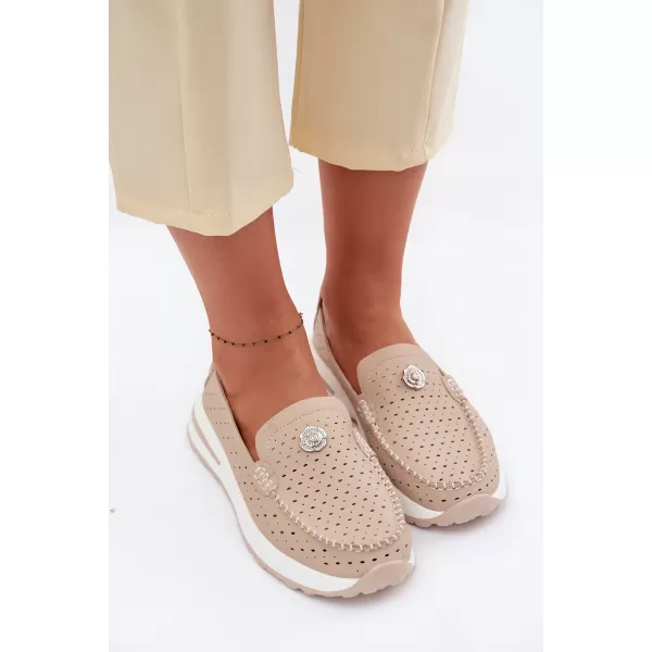  Mocasini de dama EVENTO 25PB32-8663 BEJ 