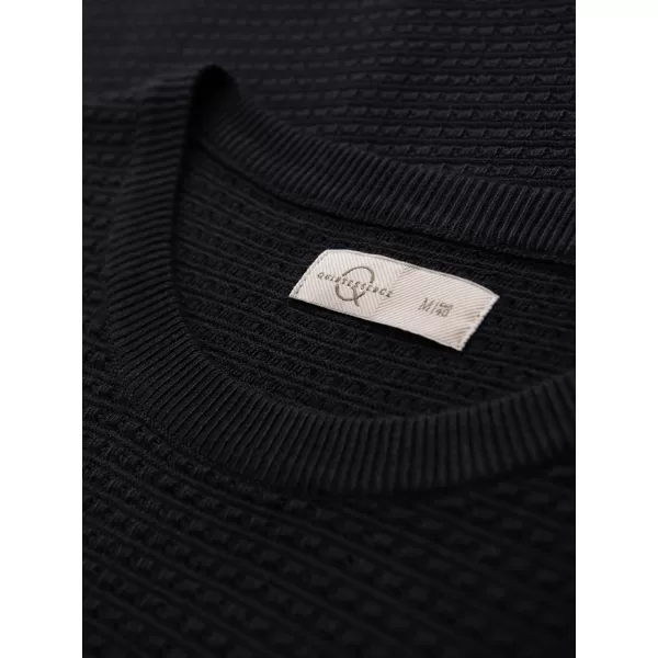  Tricou pentru bărbați OMBRE OM-TSCT-0303 NEGRU 