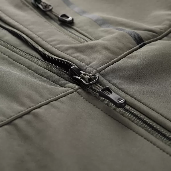  Jachetă softshell pentru bărbați ALPINE PRO HOOR 2 BUSUIOC FIERT 