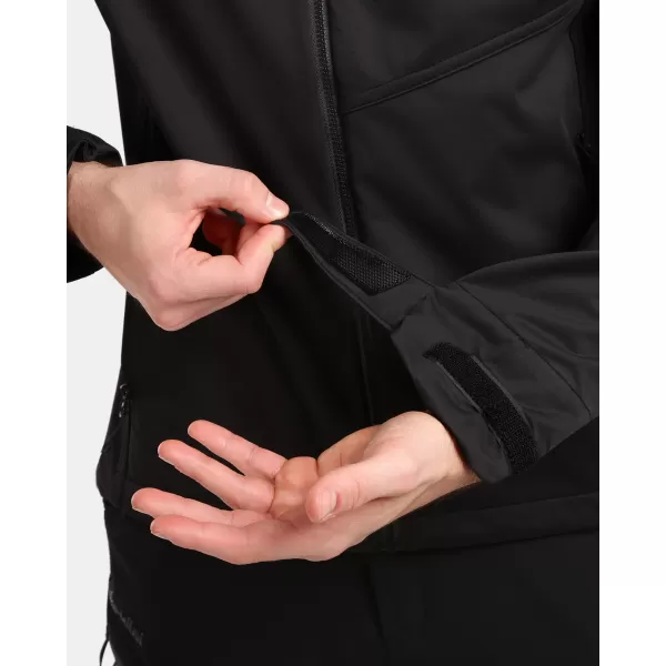  Jachetă softshell pentru bărbați KILPI BELTRA-M 1M0111KI NEGRU 