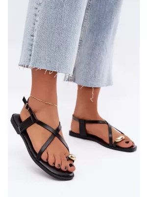 Sandale de dama BOTO BJ722 NEGRU
