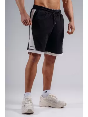 Pantaloni scurți de antrenament NEBBIA PRIMAL 877 NEGRU