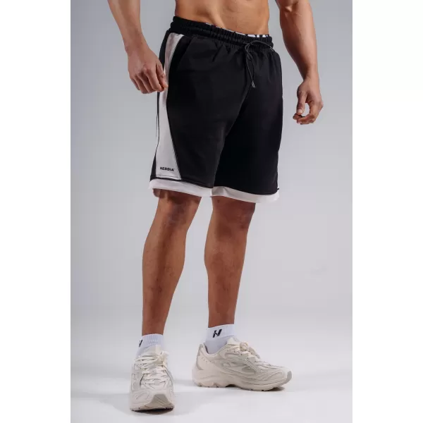  Pantaloni scurți de antrenament NEBBIA PRIMAL 877 NEGRU 