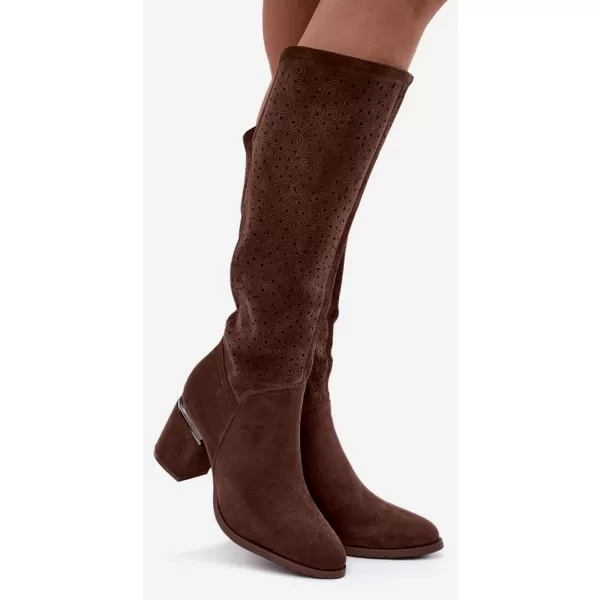  Cizme de dama S.BARSKI HY62-8122 MARO 