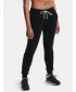 Pantaloni de dama UNDER ARMOUR UA RUSH FLEECE PANT 1365775-001 NEGRU