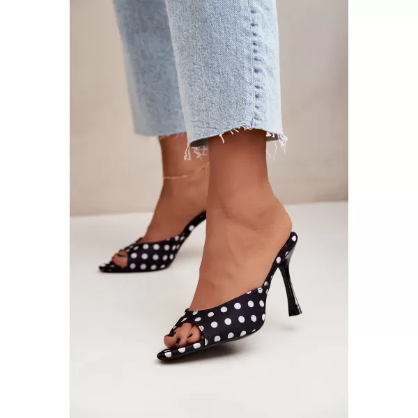  Papuci de damă BOTO SQC-295 BLACK NEGRU 