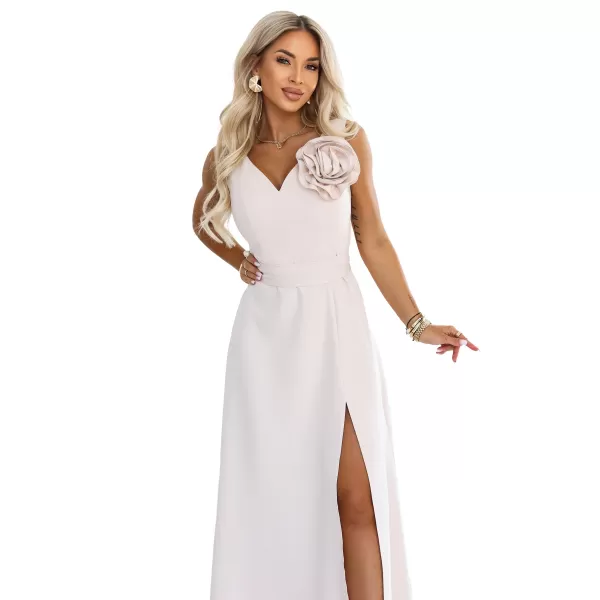  Rochie de femei NUMOCO 669-3 BEJ 