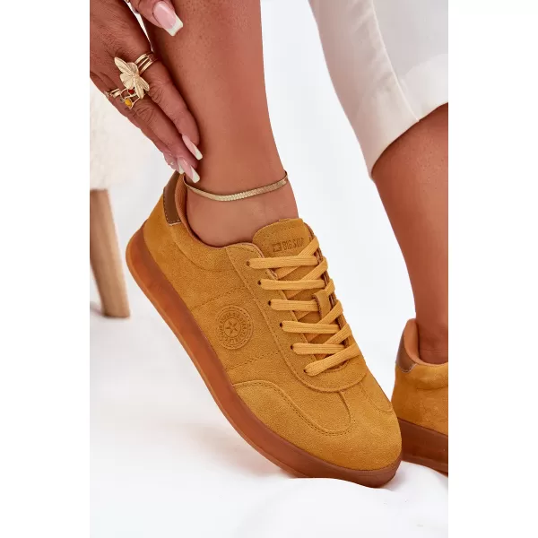 Adidași de damă BIG STAR SHOES RR274846 GALBEN/AURIU 