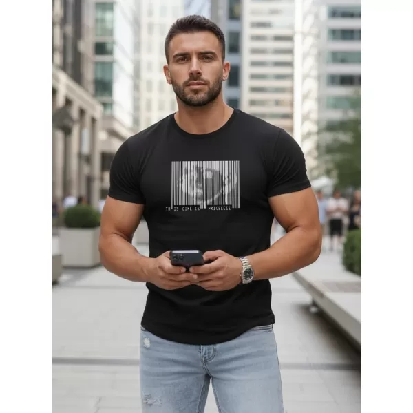  Tricou pentru bărbați DSTREET NX5014R NEGRU 