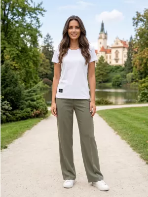 Tricou de damă ALTISPORT NP/ALWST26001 ALB