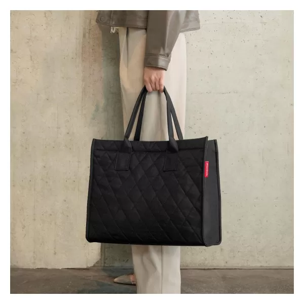  Sac REISENTHEL DAILY SHOPPER ROMB NEGRU 