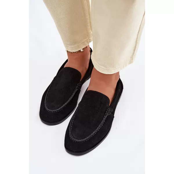  Mocasini de dama BIG STAR SHOES TT274209 NEGRU 