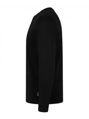 Tricou pentru bărbați OMBRE L171 NEGRU