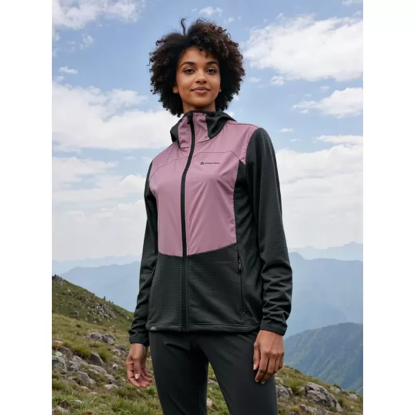  Hanorac sport ultraușor de damă ALPINE PRO ZOLLA GRI ÎNCHIS ADEVĂRAT 