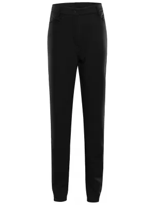 Pantaloni caldi de dama ALPINE PRO GEROLA NEGRU