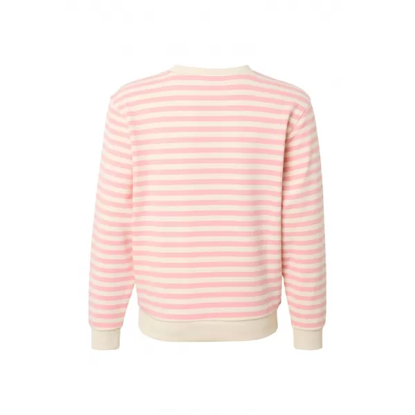 Dětská mikina URBAN CLASSICS UCK6135 LEMONADE PINK/ WHITE SAND 