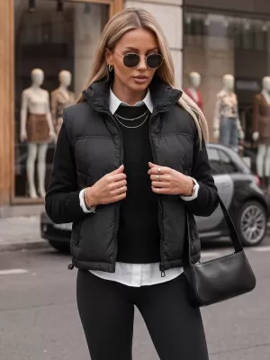 Vesta de dama DSTREET TY5970 NEGRU