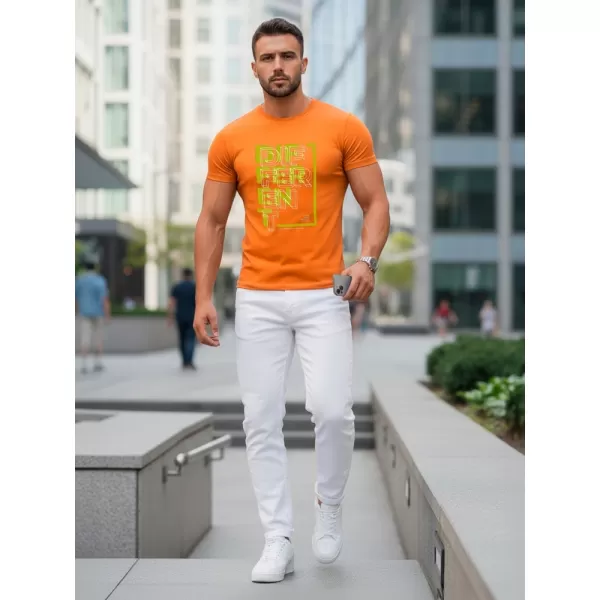  Tricou pentru bărbați DSTREET NX5008R PORTOCALE 