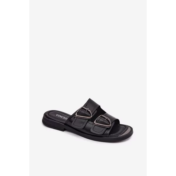  Papuci de damă VINCEZA 62304 NEGRU 